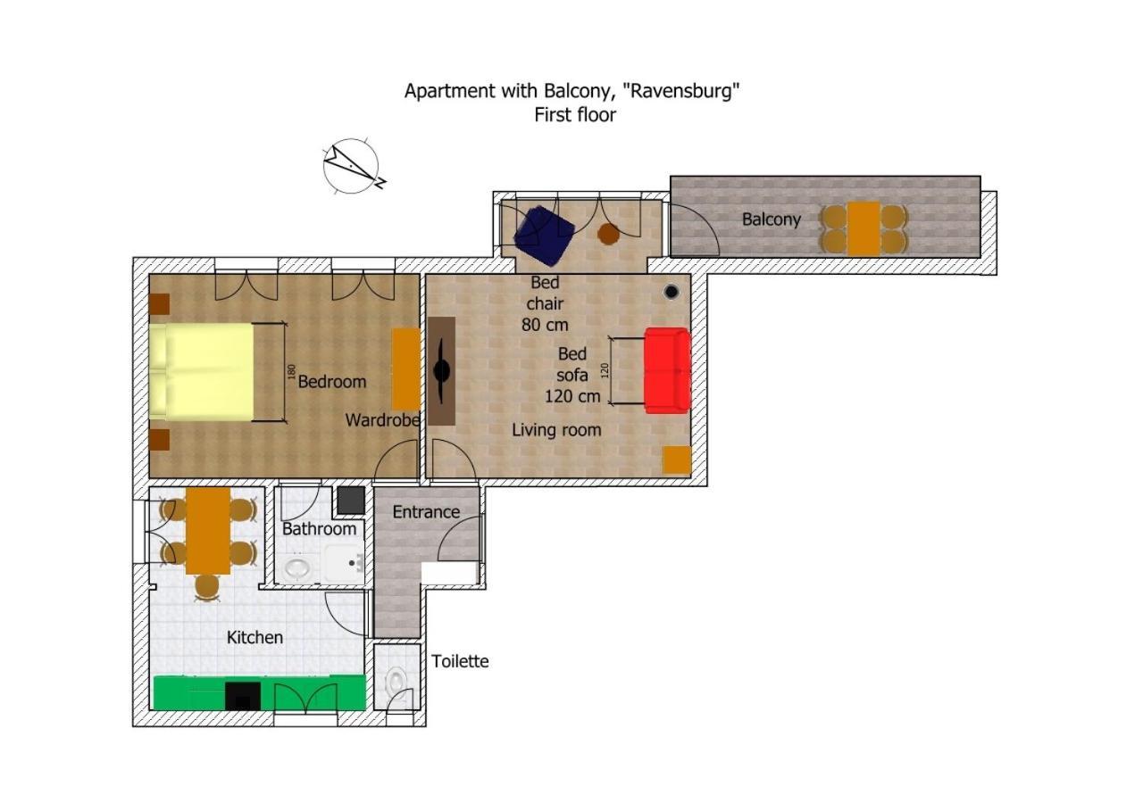 Eligo Apartment Friedrichshafen Ngoại thất bức ảnh