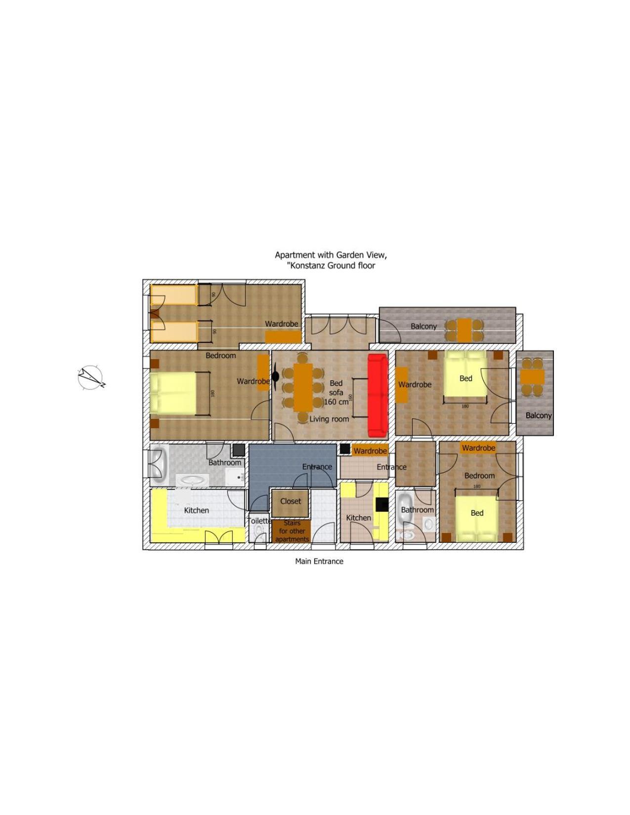Eligo Apartment Friedrichshafen Ngoại thất bức ảnh