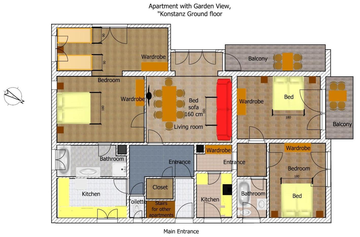 Eligo Apartment Friedrichshafen Ngoại thất bức ảnh