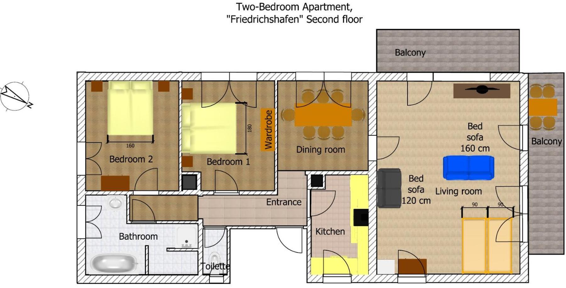 Eligo Apartment Friedrichshafen Ngoại thất bức ảnh
