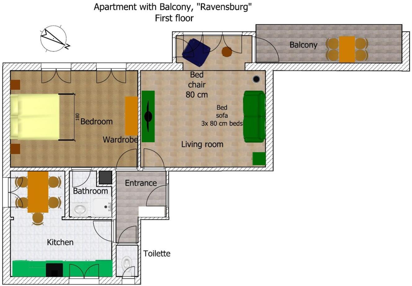 Eligo Apartment Friedrichshafen Ngoại thất bức ảnh