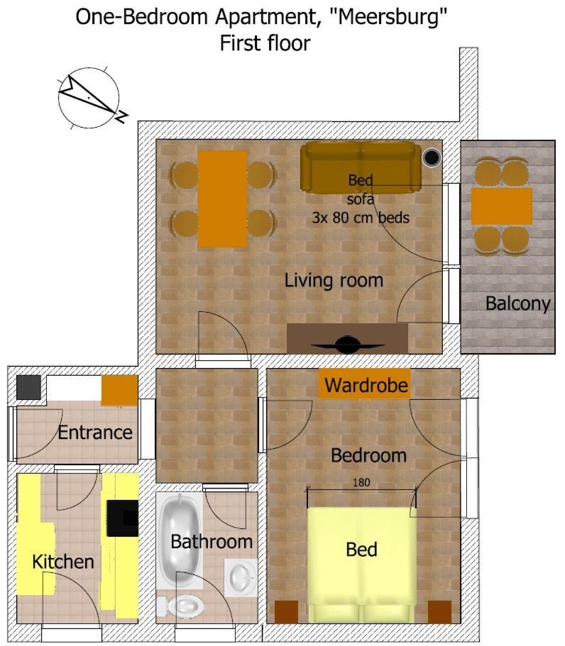Eligo Apartment Friedrichshafen Ngoại thất bức ảnh